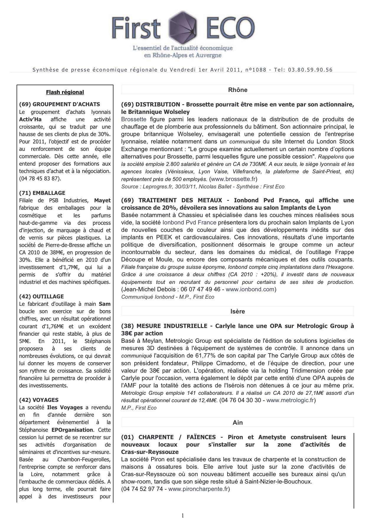 Activ'ha achats groupés fait un point sur sa croissance